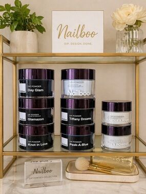 Unused/Brand new Nailboo DIP Powder Collection